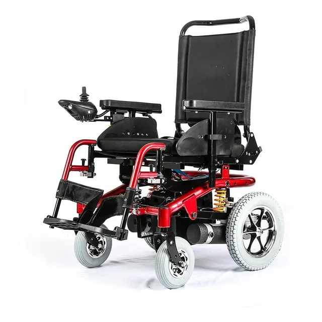 Silla De Ruedas A Batería, Eléctrica, Con Amortiguadores