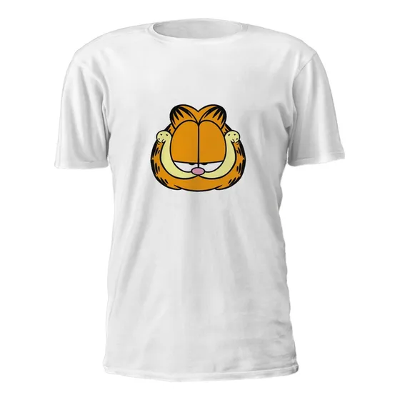 Garfield Cara Remera Friki Tu Eres