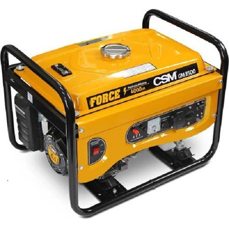 Gerador À Gasolina Bivolt 3,5 Kva Gm-3500 4 Tempos Csm Gerador À Gasolina Bivolt 3,5 Kva Gm-3500 4 Tempos Csm