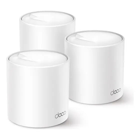 Kit de Enrutador de Malla TP-Link Deco X50 Ax3000 de 2,4/5 GHz 3u Color Blanco