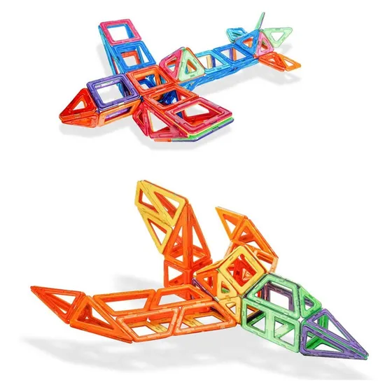 Juego De Bloques Magneticos Para Armar Para Niños