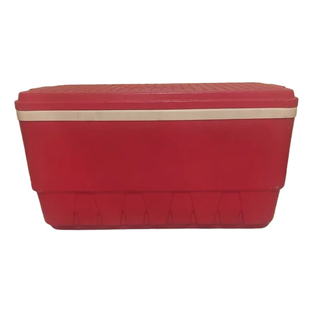 Cava Playera Hielo Grande Roja Poco Uso 46 Lts
