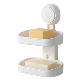 . Jabonera Extraíble Con Ventosa De Doble Capa Para Ducha . Jabonera Extraíble Con Ventosa De Doble Capa Para Ducha