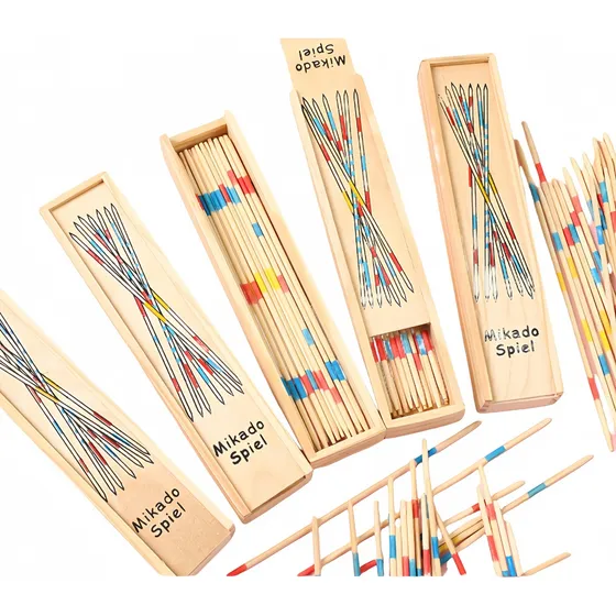 Juego De Palitos Chinos De Madera Juega Y Diviértete