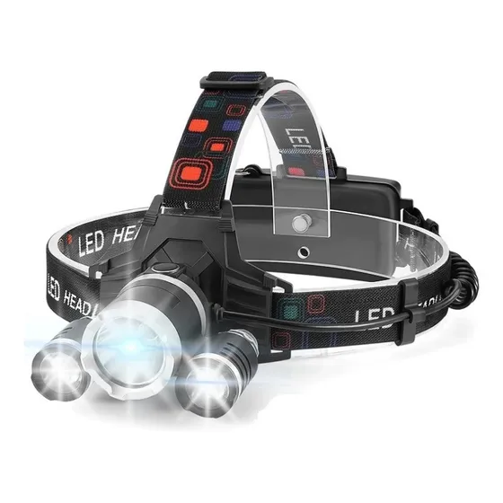 Linterna Led De Cabeza Recargable Tipo Minera 6000 Lumen