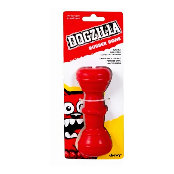 Dogzilla Hueso Masticable Duro Juguete Goma Dura Para Perros