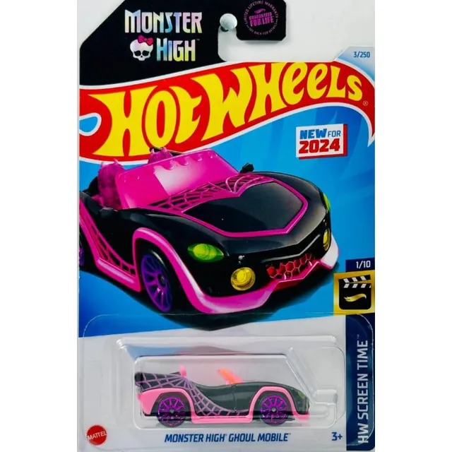 Auto Hot Wheels Monster High Ghoul Mobile Nuevo Blister Rdf1