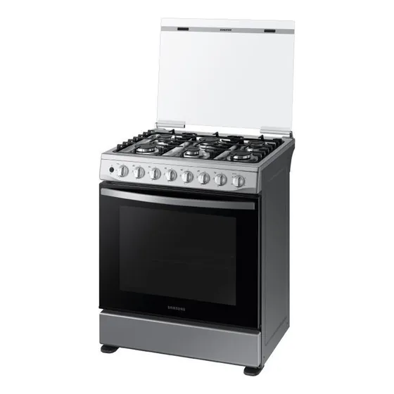 Cocina A Gas 6 Hornallas Samsung Sanx52a5411cs