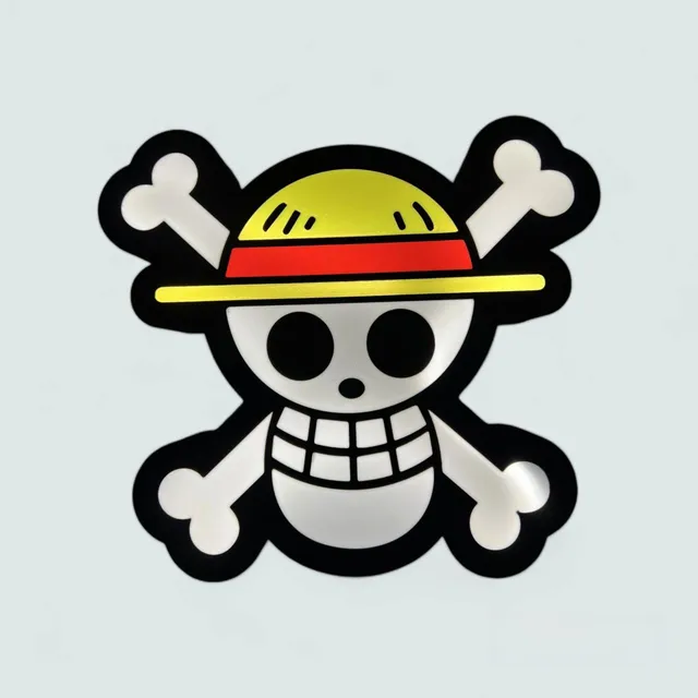 One Piece Calavera Lampara Led 3d Anime Incluye Regalo