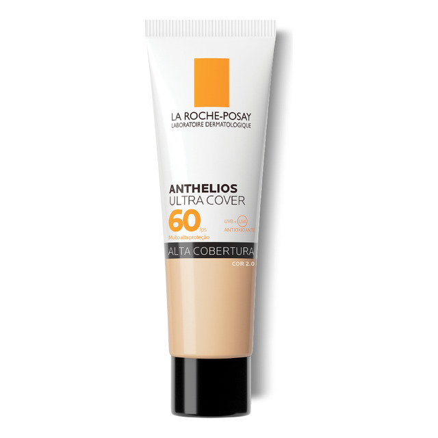 La Roche-posay Anthelios Ultra Cover Protetor Solar Facial Fps60 Cor 2.0 30 Ml La Roche-posay Anthelios Ultra Cover Protetor Solar Facial Fps60 Cor 2.0 30 Ml
