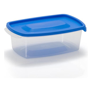 6 Contenedores Cubasa Refripractic 1.83 L 22.5x15.5x8.5cm 6 Contenedores Cubasa Refripractic 1.83 L 22.5x15.5x8.5cm