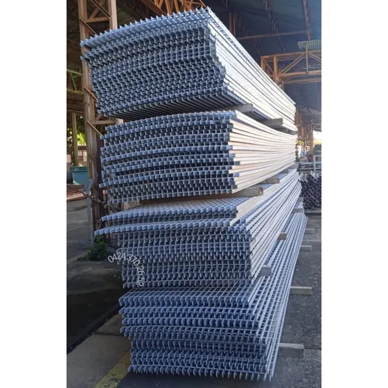 Rejilla Grating Galvanizada 1 12 X 3/16 X 0.91 X 6mts