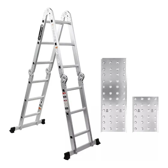 Escalera Articulada Aluminio, 5 Posiciones C-2391-13 Cuprum
