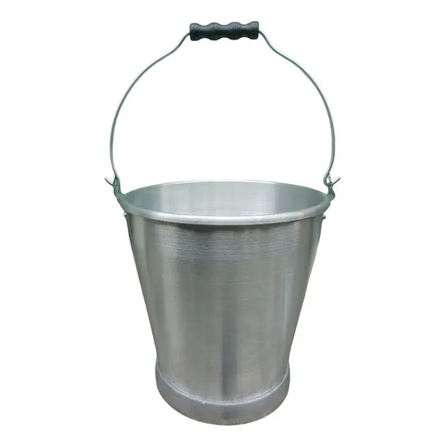Valde Lechero De Aluminio 11 Litros Con Medidas Internas