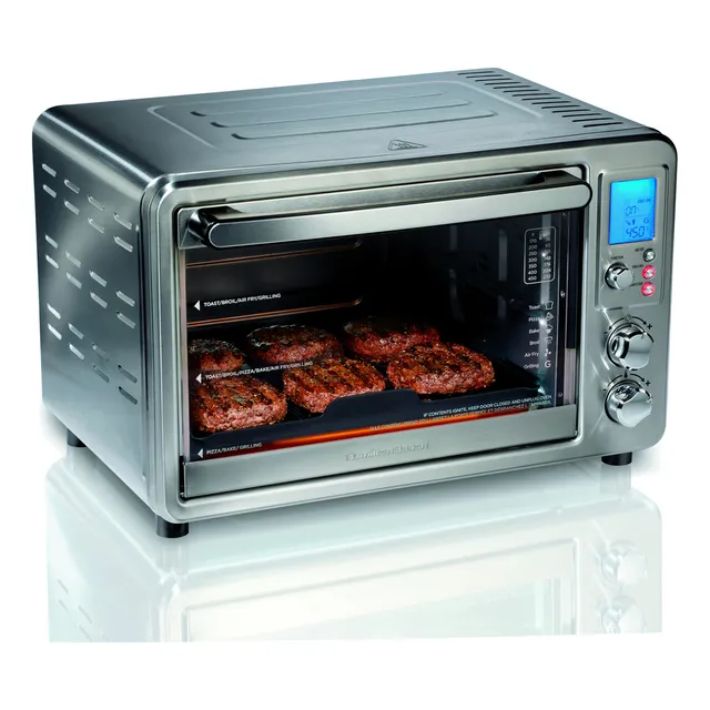 Horno Asador Tecnologia Aifryer Hamilton Beach Sure-crisp Color Gris 110v