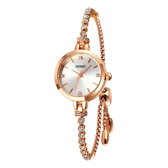 Reloj Smkei Mujer 1854, Elegante, Pulsera, Moda, Clásico.