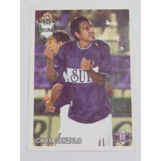 Figurita Futbol Apertura 2004/05 Num.88 Choy Gimnasia L P
