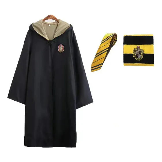 Disfraz De Harry Potter Niño Cosplay Capa Corbata Bufanda