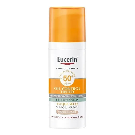 Eucerin Sun Oil Control Tono Medio 50 Ml.