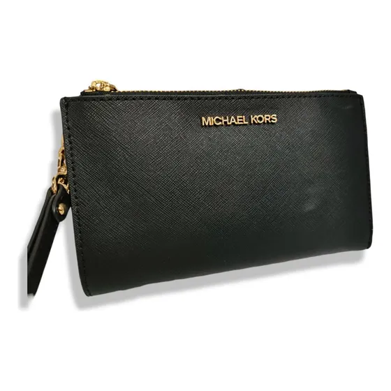 Michael Kors Doble Cierre Negra Nueva Original