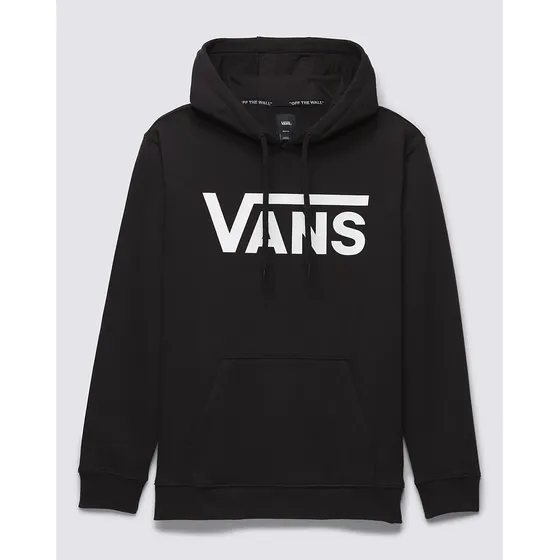 Canguro Vans Negro De Hombre Clásico Buzo Knu Skool
