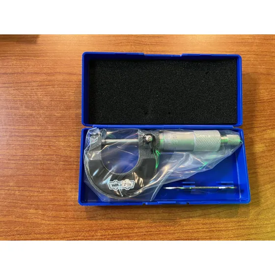 Micrometro Exterior 0,25mm/0,01mm Marca Wadfow.
