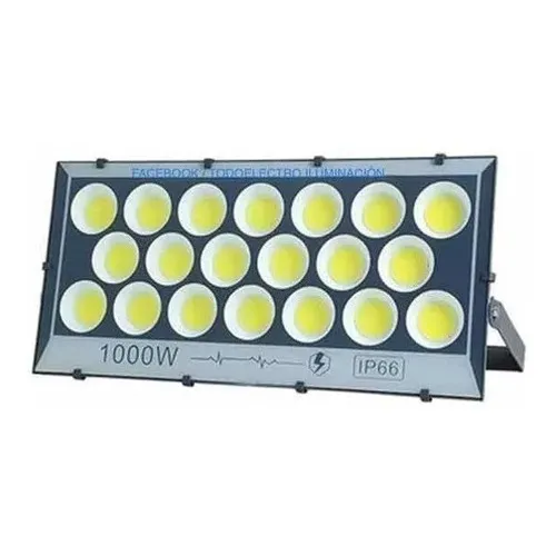 Tecnopro Foco Led Reflector De 1000 Watt Ip66 Exterior Impermeable Color de la carcasa Gris oscuro