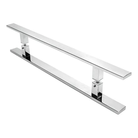 Puxador Retangular Inox 40 Cm X 30 Cm Entre Furos Cerrata