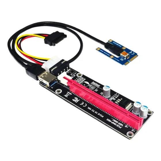 Riser Pcie Express Gpu Gaming Diseño Adapt Mini Pcie Laptop