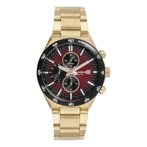 Relógio Masculino Seiko Sks592b1 C1kx Chronograph Dourado