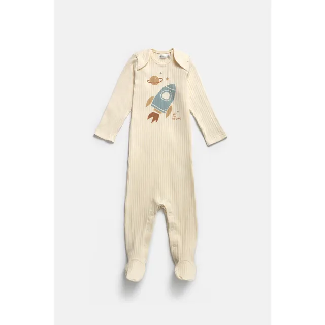 Enterito Bebé Cheeky Liso Cloud Nb L