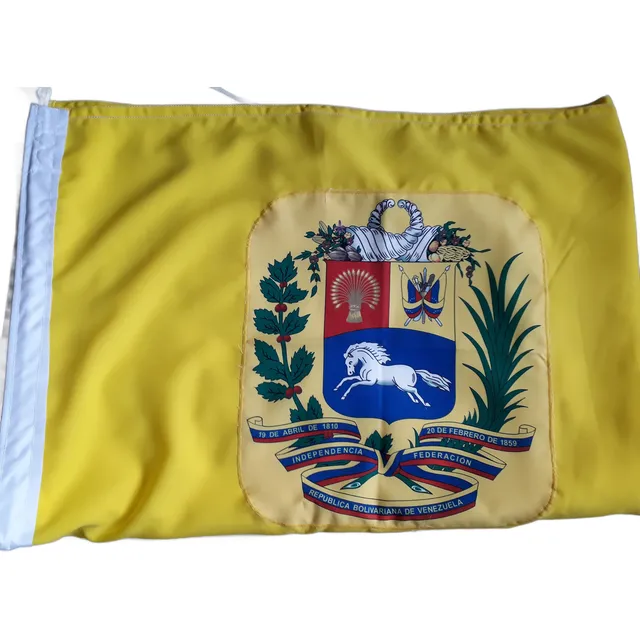 Grande !! Bandera De Venezuela 2 X 4 Metros Exteriores