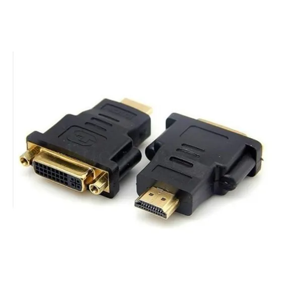 Adaptador Convertidor Hdmi Macho A  Dvi-i 24+5 Hembra