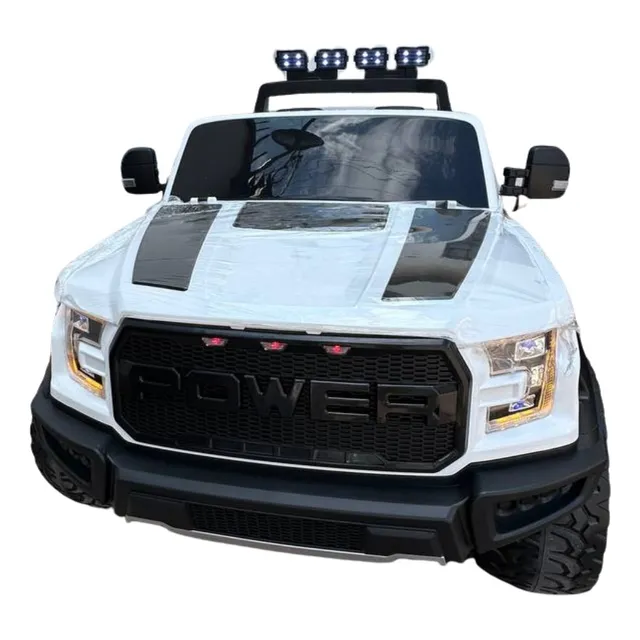 Carro Camioneta A Batería Para Niños 4x4 Ruedas De Goma, Rc