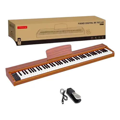 Piano Digital Compacto C/fonte P125b Preto Yamaha P125 P-125