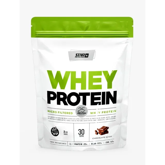 Whey Protein 2 Lb Star Nutrition Nuevo Empaque Económico!