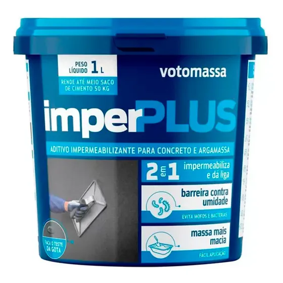 Aditivo Impermeabilizante Votorantim Imperplus 1l