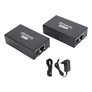 Extensor Usb 4 Hub Usb 2.0 De 262 Pés Em Ethernet Única Cat5 Extensor Usb 4 Hub Usb 2.0 De 262 Pés Em Ethernet Única Cat5