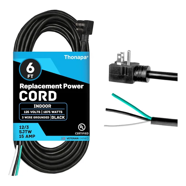 Cable De Alimentación Plano De 1.8 M Para Aparato Ca