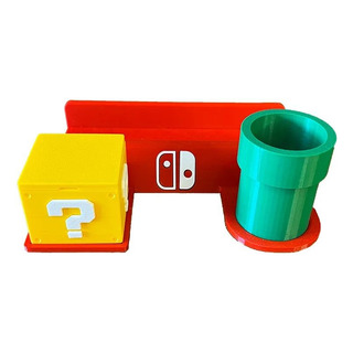 Suporte Para Nintendo Switch Dock Tema Super Mario Suporte Para Nintendo Switch Dock Tema Super Mario