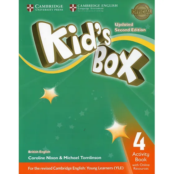 Livro (2ª edição) Ep 4 - Kid*s Box Updated Web (+ recursos online)
