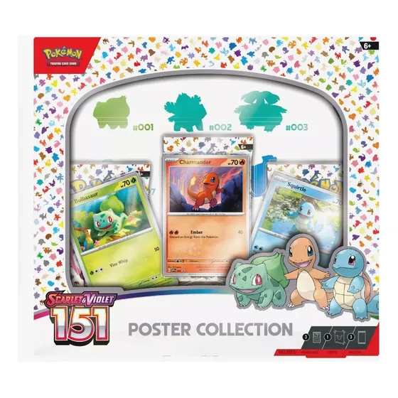 Pokemon Tcg 151 Poster Collection 