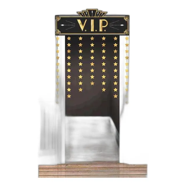 Amscan Party Supplies Cortina De Puerta Glitz Y Glam (12 Ct)