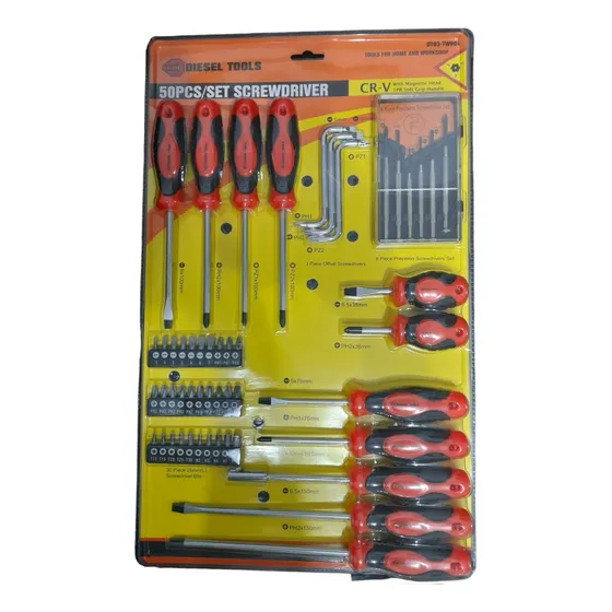 Juego De Destornilladores Imantado 50pcs. Oferta