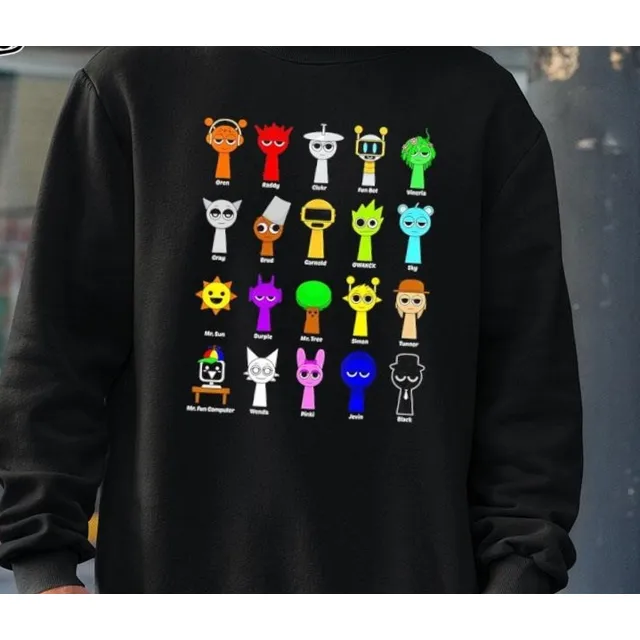 Diseños Personalizados Para Sublimar De Sprunki No Franela