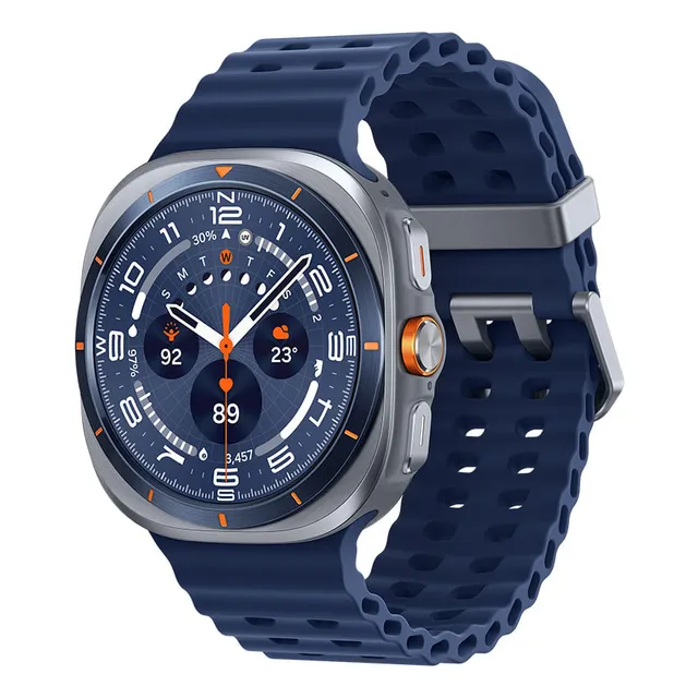 Samsung Galaxy Watch Ultra 2025 Smartwatch 47mm Lte, Galaxy Ai, Titânio Aeroespacial...