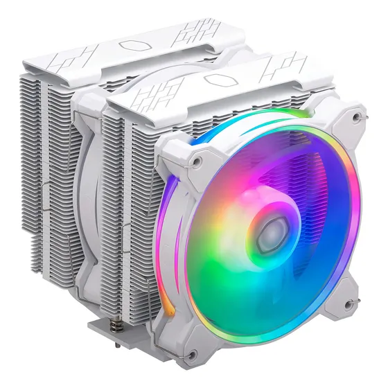 Cooler Master Hyper 622 Halo Dual Torre White - Refrigeração de ar Led Argb
