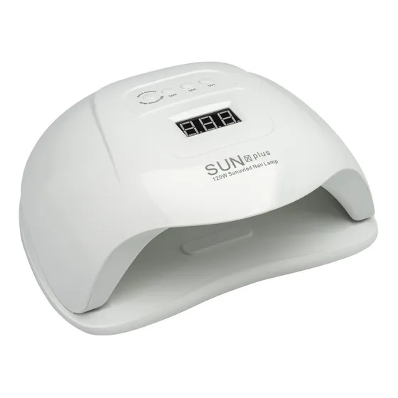 Cabine Sun X Plus 120w Potente Secagem Rápida Led Uv Gel Cor Branco 127/220V