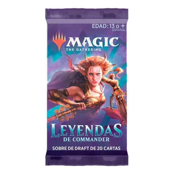 Mtg Magic: Leyendas De Commander Sobres Draft 20 Cartas Esp