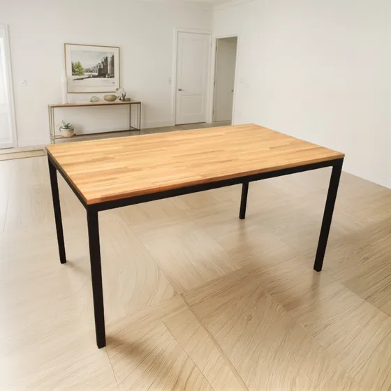 Mesas De Comedor Muebles En Hierro Y Madera Horacio Home